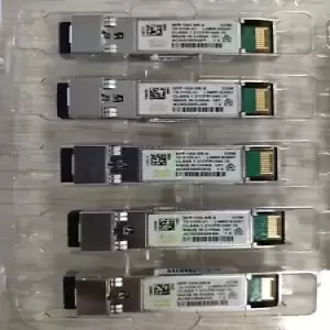 cisco original SFP-10G-SR-S with green hologram transceiver module
