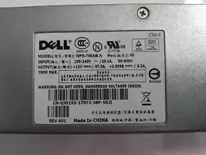 Dell Poweredge 2850 Power Supply 700 Watt JD195 NPS-700AB-A,70008140000  700W