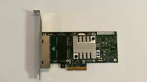 HP 4 PORT ETHERNET ADAPTER 1 Gbps 1 Gigabit HIGH PROFILE 593743-001 593720-001