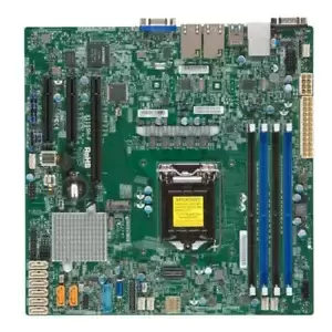 For Supermicro X11SSH-F Server Motherboard Intel C236 Chipset LGA1151 Micro-ATX