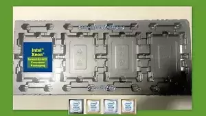 3 - Intel 500384929 Processor Tray Fits Xeon Socket LGA4677  - Fits 12 CPUs