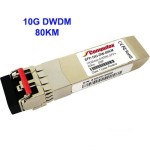 80km 10GBase-DWDM SFP+ Transceiver for Cisco Catalyst 3560-X (WS-C3560X-24P)