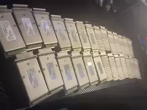 Lot of 27 Cisco X2-10GB-SR 10GBASE-SR Optical Transceiver Module 10-2205-04