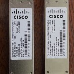 2 Cisco Transceiver Module 21CFR1040.10/FET-10G .V02