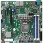 AsRock Rack W480D4U mATX Server Motherboard Intel  LGA 1200 Xeon W-1200 00 W480