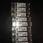 Lot of 9) Cisco DS-SFP-FC8G-SW 10-2418-02 8 Gbps SFP+ Fibre Channel Transceiver