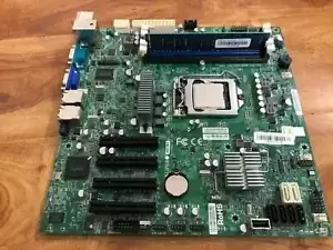 Supermicro X9SCM-F Intel C204 Xeon E3 SkLGA1155  Server Motherboard W/G850 4GB