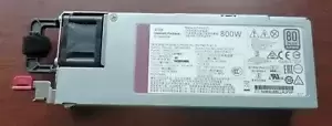 HPE HSTNS-PL41-1 80+ Platinum 800 Watt Server Power Supply