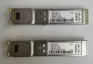Lot of 2 CISCO SFP-GE-T 30-1421-02