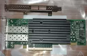 Solarflare Flareon Ultra 8000 SFN8522-PLUS 2-Port 10GbE NIC Both Brkts TESTED!