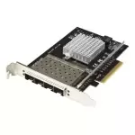 StarTech.com Quad-Port SFP+ Server Network Card - PCI Express - Intel XL710 Chip