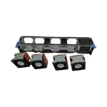 Dell PowerEdge R710 Server Fan Assembly Bracket GY080 With 4x 090XRN Fans