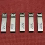 *Lot of 5* Cisco SFP-10G-SR 10G SFP+ 850nm Fiber Optical Transceiver *Tested*