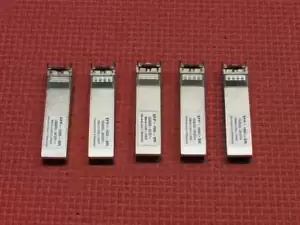 *Lot of 5* Cisco SFP-10G-SR 10G SFP+ 850nm Fiber Optical Transceiver *Tested*