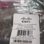Cisco SFP-10G-LR-10-I Ind Tem LR Transceiver Two Years Warranty F/S New Sealed