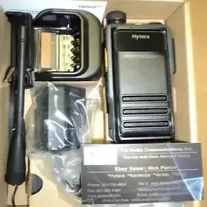 Hytera HP602 Handheld Radio VHF NEW H-Series DMR IP67 Portable Radio 137 172 Mhz