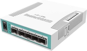 MikroTik CRS106-1C-5S Cloud Router Switch with 1 Gigabit Ethernet  5 SFP New