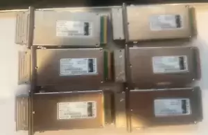 (Lot of 6) X2-10GB-LX4 Cisco Compatible 10BASE-LX4 X2 Transceivers 10-2154-03