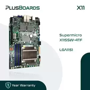 Supermicro X11SSW-4TF DDR4 LGA 1151 Proprietary Motherboard Only Tested