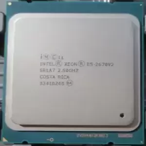 Intel Xeon E5-2670 V2 TEN Core 2.50GHz 8GT/s SR1A7 Server Processor E5-2670V2