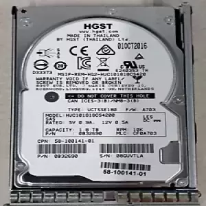 UCS-HD18TB10KS4K HUC101818CS4200 CISCO 1.8TB 10K 12G SFF 2.5" SAS, 58-100141-01