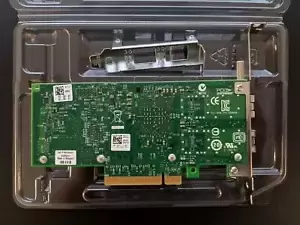Dell INTEL X520-DA2 Server Adapter 10 Gbps Dual Port E10G42BTDA both brackets