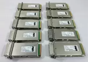 CISCO X2-10GB-LX4 LX4 X2 Transceiver Module 10-2154-03 LOT OF 10, 1 Yr Warranty