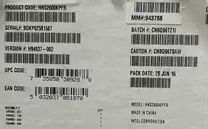 Intel HNS2600KPFR Compute Module Socket R3 145W NEW OPEN BOX