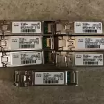 LOT OF 7 GENUINE CISCO FET-10G 10-2566-02 FABRIC EXTENDER SFP+ TRANSCEIVERS C4-7