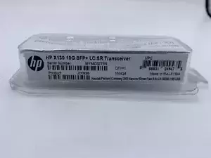 JD092B HP X130 10G SFP+ LC SR TRANSCEIVER - NEW