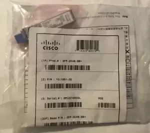 New Genuine Cisco SFP Optical Transceiver Module SFP-OC48-SR 10-1961-01