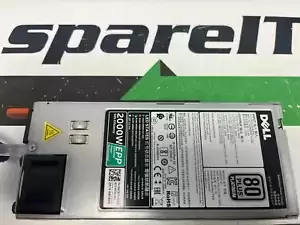 Dell 0W1R7V 2000W EPP 80+ Platinum PSU (C19) W1R7V