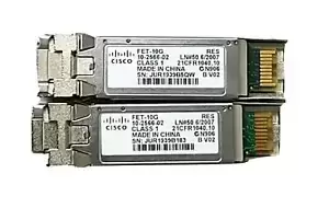 Lot 6 Cisco FET-10G 10-256602 10Gbps Class 1 Fabric Extender Transceiver Module
