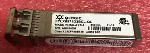 Lot of 10 QLOGIC FTLX8571D3BCL 10GB SFP+ Optic Transceiver FTLX8571D3BCL-QL