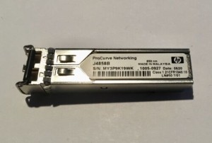 Genuine HP Procurve J4858B Gigabit 1000Base-SX LC 850nm SFP Transceiver GBIC