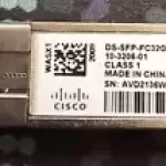 New Cisco DS-SFP-FC32G-SW Fibre Channel SW SFP+ LC Transceiver 10-3206-01