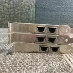 3x Dell Broadcom 1Gb Dual GB Ethernet Server RJ45 Network Adapter Card 0G218C