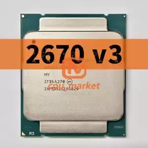 Intel Xeon E5-2670 V3 SR1XS 2.30GHz Cache 12Core 30MB LGA-2011-3 CPU Processor