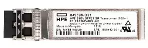 845398-B21/849442-001 /FTLF8536P4BCL- HPE 25GB SFP28 SR 100M TRANSCEIVER