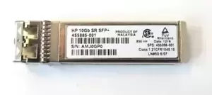 10GB SR SFP+OPT 455885-001 HP TRANSCEIVER GENUINE HP