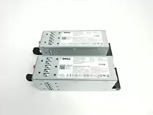 Dell LOT OF 2 VPR1M RXCPH MYXYH FU100 J98GF 570W PSU for R710/T610 C570A-S0 60-3