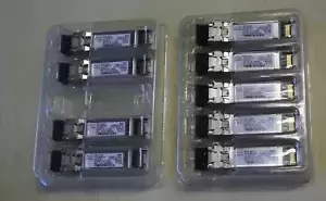 Lot of 9 Cisco Genuine FET-10G 10-2566-02 10GB SFP+ Fabric Extender Transceiver