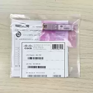 New Cisco w/ Green Hologram GLC-TE 1G SFP Copper RJ45 100m Module