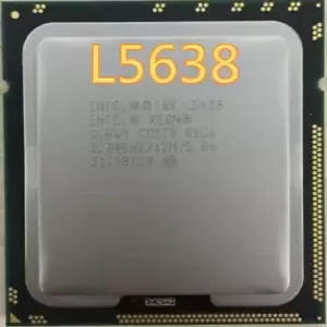 Intel Xeon L5638 CPU SLBWY 2.0 GHz 12MB 6-Core 12 T Socket LGA1366 Processor