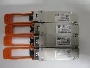 4- CISCO QSFP-40G-CSR4 40GBase Optical Transceiver USED SEE PHOTOS SHIPS FREE!