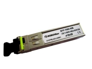 Gigabit SFP transceiver WDM B type BiDirectional 80Km T1550/R1490nm Cisco ready