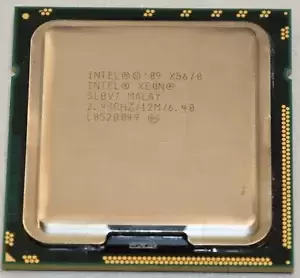 Intel Xeon X5670 SLBV7 Six Core CPU Processor 2.93GHz 12MB Smart Cache LGA 1366