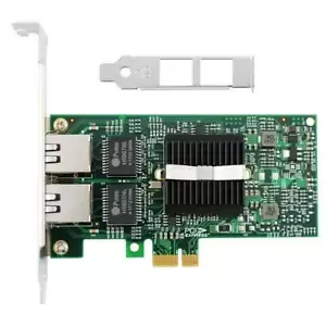 Dual Port PCIEx1 Intel 82575EB E1G42ET/EF/E1G44ET Gigabit Server Adapter card