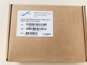 *SOLARFLARE FLAREON SFN7002F DUAL-PORT 10GBE PCIE 3.0 SERVER I/O ADAPTER