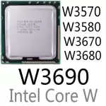 intel Xeon  CPU Processor W3570 W3580 W3670 W3680 W3690 LGA1366 Interface